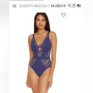 Show & Tell Plunge One Piece Swimsuit